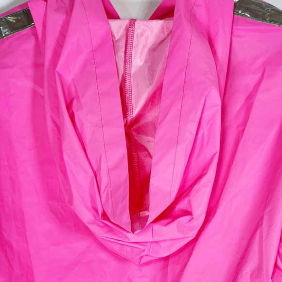 Nova Sport neon pink waterproof cropped track jacket size Large - Picture 9 of 13